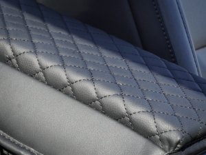 Ford Bronco Armrest Cover - EcoLeather - Diamond Pattern